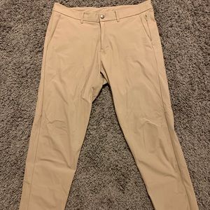 Lululemon commission slim pant-Khaki